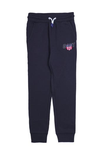 TEPLÁKY GANT D2. SPORTY SHIELD SWEAT PANTS černá 158/164