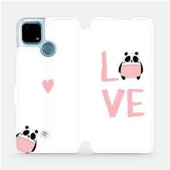 Flip pouzdro na mobil Realme 7i - MH09S Panda LOVE (5903516588275)