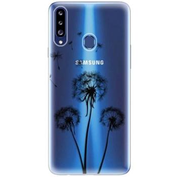 iSaprio Three Dandelions - black pro Samsung Galaxy A20s (danbl-TPU3_A20s)