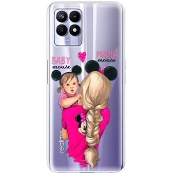 iSaprio Mama Mouse Blond and Girl pro Realme 8i (mmblogirl-TPU3-Rlm8i)