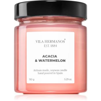 Vila Hermanos Apothecary Rose Acacia & Watermelon vonná svíčka 150 g