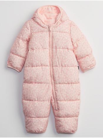 Růžová holčičí bunda coldcontrol max puffer snowsuit