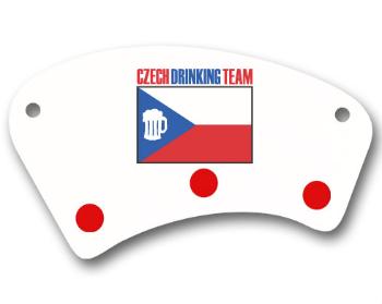 Věšák na kabáty Czech drinking team