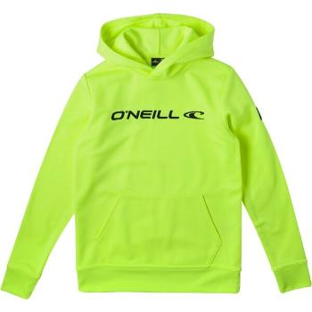 O'Neill RUTILE HOODED FLEECE Chlapecká mikina, reflexní neon, velikost 128