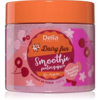 Delia Cosmetics Dairy Fun tělový peeling Cherry 350 g