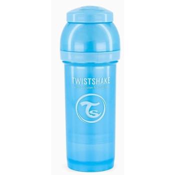 Twist shake Kojenecká láhev antikoliková od 0 měsíců 260 ml, Pearl Blue