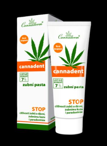 Cannaderm Cannadent Zubní pasta 75 g