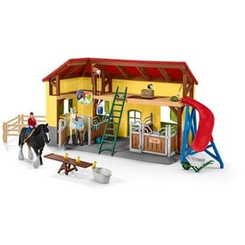 Schleich Stáj pro koně s příslušenstvím 42485 (4059433572697)