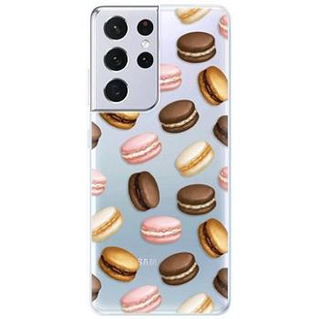 iSaprio Macaron Pattern pro Samsung Galaxy S21 Ultra (macpat-TPU3-S21u)