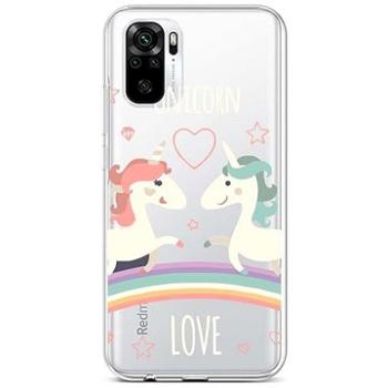 TopQ Xiaomi Redmi Note 10 silikon Unicorn Love 58073 (Sun-58073)