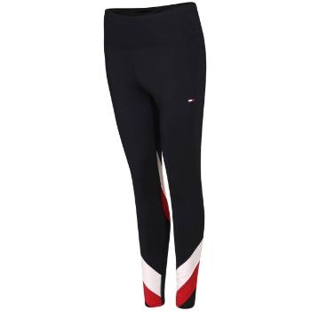 Tommy Hilfiger HW COLOR BLOCK LEGGING Dámské legíny, tmavě modrá, velikost