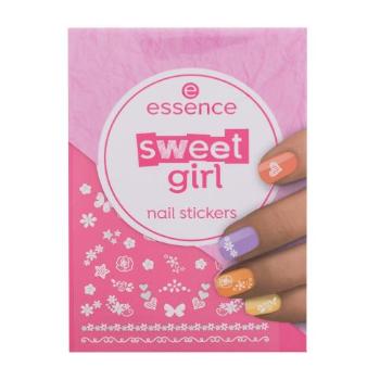 Essence Nail Stickers Sweet Girl 44 ks manikúra pro ženy