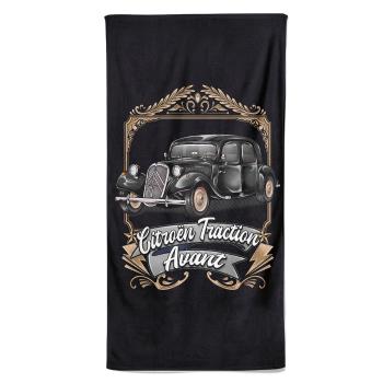 Osuška Citröen Traction Avant black (Velikost osušky: 70x140cm)