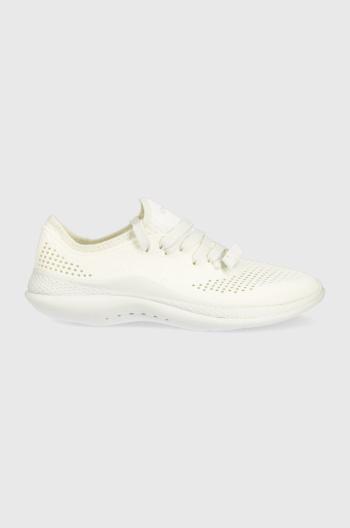 Sneakers boty Crocs bílá barva