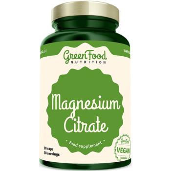 GreenFood Nutrition Magnesium Citrate podpora spánku a regenerace 90 cps