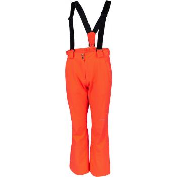 ALPINE PRO ARGA Dámské lyžařské kalhoty, oranžová, velikost L