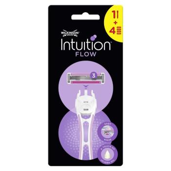 Wilkinson Sword Intuition Flow Hybrid holící strojek + 4 náhradní hlavice