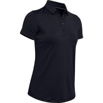 Under Armour Dámské triko s límečkem Zinger Short Sleeve Polo, Černá, XS