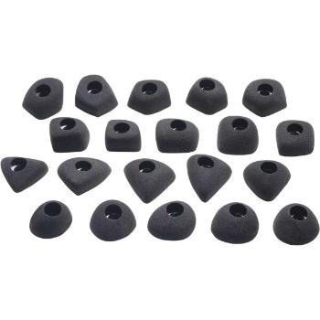 OCÚN FOOTHOLDS SET 1 BOLT-ON Sada stupů, černá, velikost