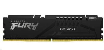 KINGSTON DIMM DDR5 32GB (Kit of 2) 6000MT/s CL36 FURY Beast Černá EXPO