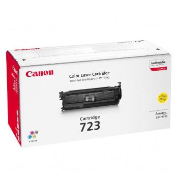 CANON CRG723 Y - originální toner, žlutý, 8500 stran