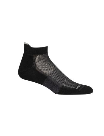 pánské merino ponožky ICEBREAKER Mens Sport Light Micro, Black velikost: XL