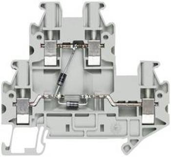 Dvojitá diodová svorka šroubovací Siemens 8WH10205FF00, béžová, 50 ks