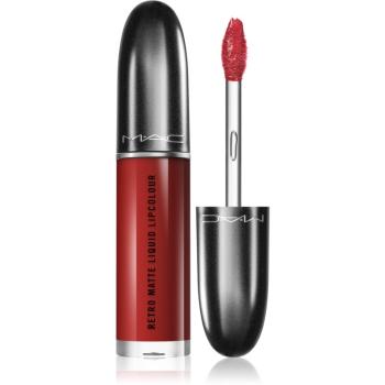 MAC Cosmetics Retro Matte Liquid Lipcolour matná tekutá rtěnka odstín Feels so Grand 5 ml