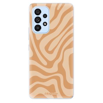 Odolné silikonové pouzdro iSaprio - Zebra Orange - Samsung Galaxy A53 5G