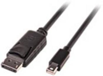 DisplayPort / Mini-DisplayPort kabel LINDY [1x mini DisplayPort zástrčka - 1x zástrčka DisplayPort] černá 3.00 m