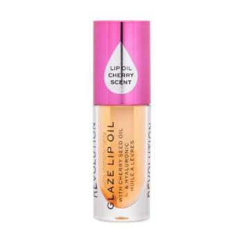 Makeup Revolution London Glaze Lip Oil 4,6 ml olej na rty pro ženy Getaway Terracotta