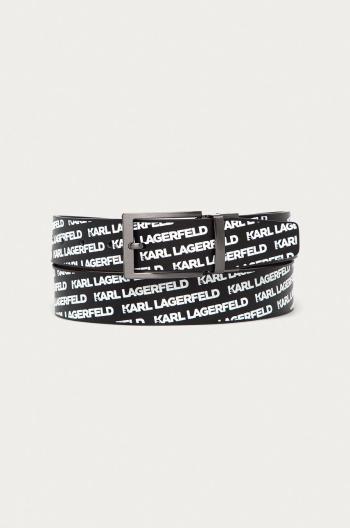 Karl Lagerfeld - Oboustranný kožený pásek