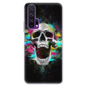 Odolné silikonové pouzdro iSaprio - Skull in Colors - Honor 20 Pro