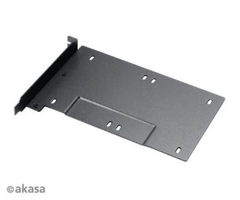 AKASA 2.5" SSD/HDD montážní konzole pro PCI slot, AK-HDA-10BK
