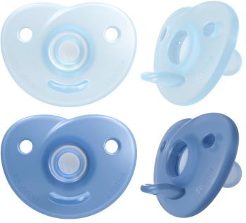 Philips Avent Šidítko Soothie 0-6m chlapec, 2 ks