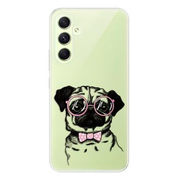 Odolné silikonové pouzdro iSaprio - The Pug - Samsung Galaxy A54 5G