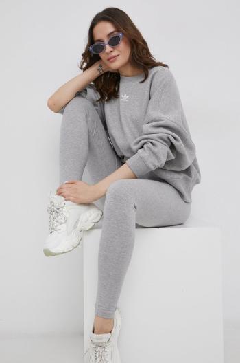 Mikina adidas Originals Adicolor HF7478 dámská, šedá barva, melanžová