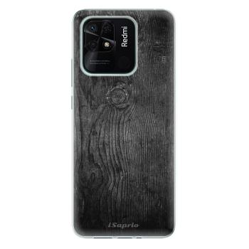 Odolné silikonové pouzdro iSaprio - Black Wood 13 - Xiaomi Redmi 10C