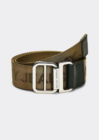 Tommy Hilfiger Tommy Jeans dámský khaki opasek Tjw Webbing Belt