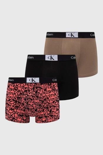 Boxerky Calvin Klein Underwear 3-pack pánské, 000NB3528E