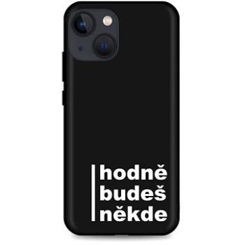 TopQ iPhone 13 mini silikon Hodně budeš někde 65482 (Sun-65482)