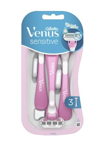 Gillette Venus Sensitive dámské jednorázové holítko 3 ks