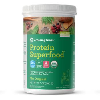 BIO Protein Superfood 360 g vanilka - Amazing Grass