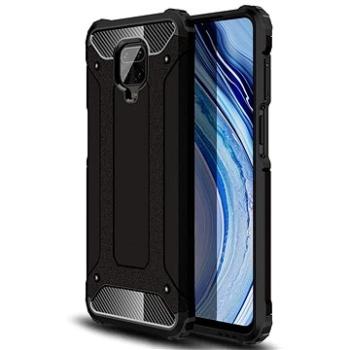 Hybrid Armor plastový kryt na Xiaomi Redmi 10X 4G / Redmi Note 9, černý (HUR05245)