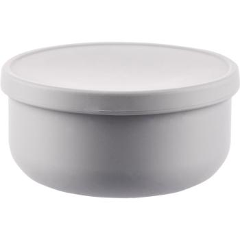 Zopa Silicone Bowl with Lid silikonová miska s víčkem Dove Grey 1 ks