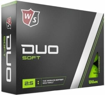 Wilson Staff Duo Soft Golf Balls Green Standard Golfové míčky