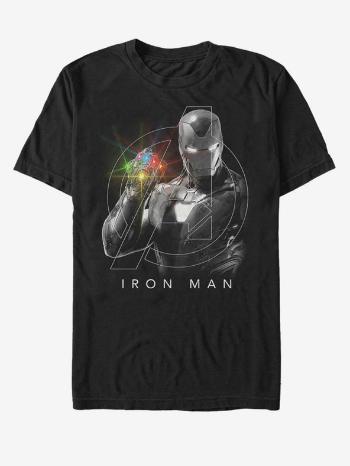 ZOOT.Fan Iron Man Marvel Triko Černá