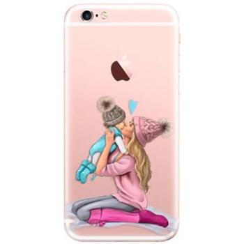 iSaprio Kissing Mom - Blond and Boy pro iPhone 6 Plus (kmbloboy-TPU2-i6p)