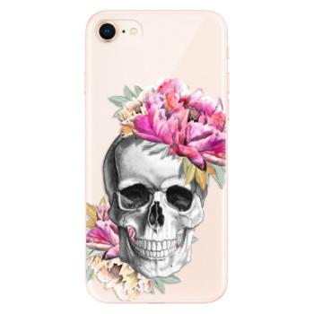 Odolné silikonové pouzdro iSaprio - Pretty Skull - iPhone 8