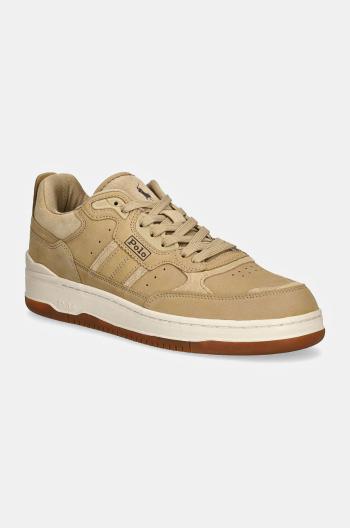 Sneakers boty Polo Ralph Lauren Masters Sprt béžová barva, 809945255002